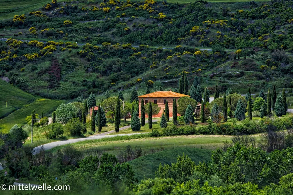 Steinhaus in der Toskana