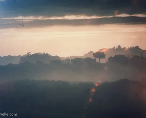 Sonne in der Toskana