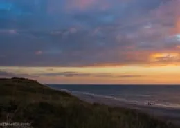 Dänemark-Sonnenuntergang