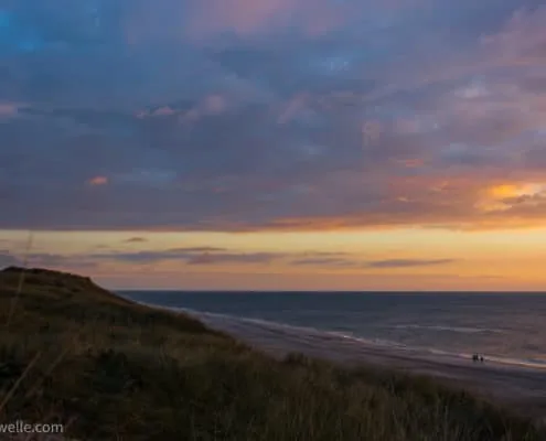 Dänemark-Sonnenuntergang